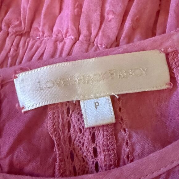 LoveShackFancy Natasha Women’s Dress in Bordeaux Hand Dye. Size P. - Picture 9 of 11